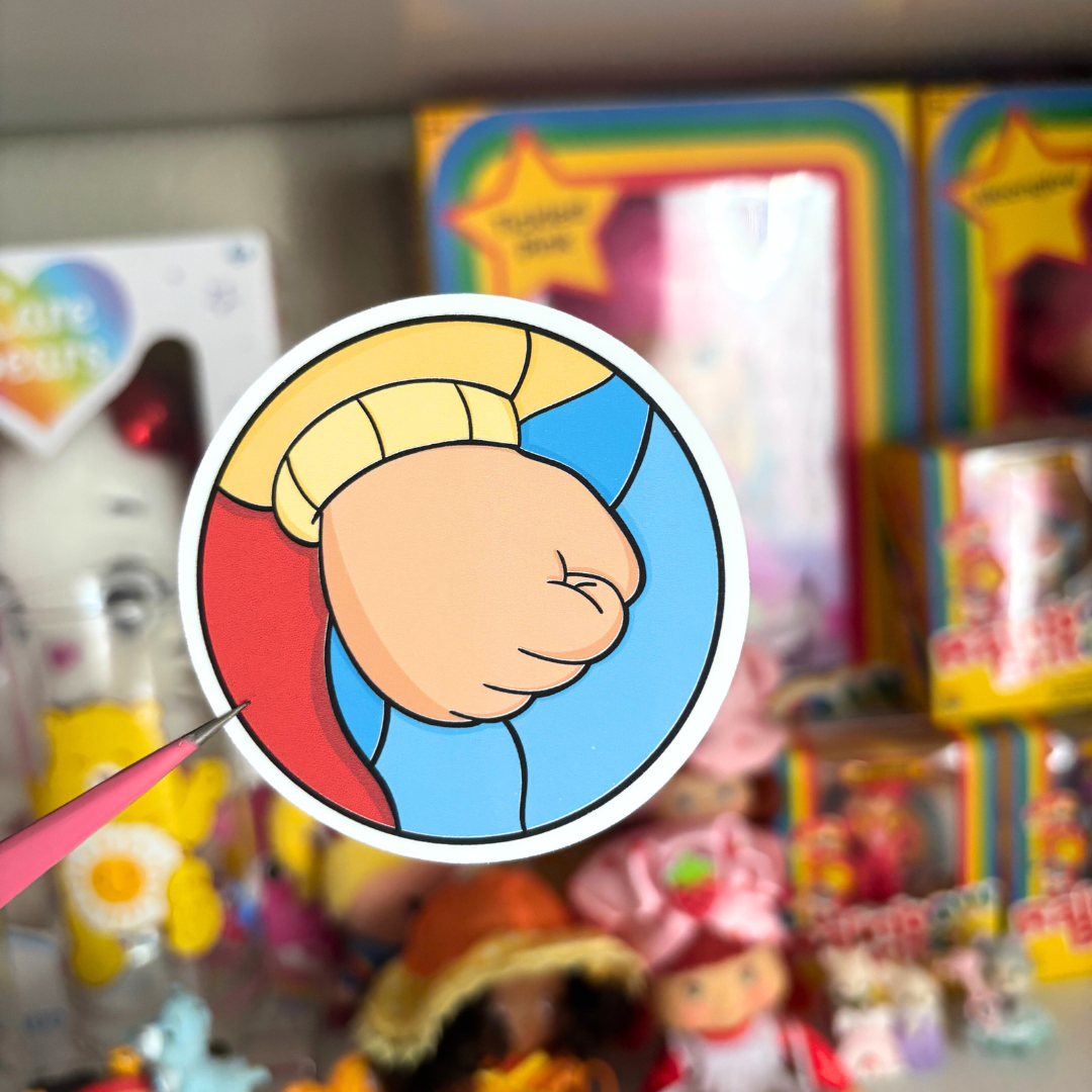 Mr. Read's Fist | Sticker Die Cut
