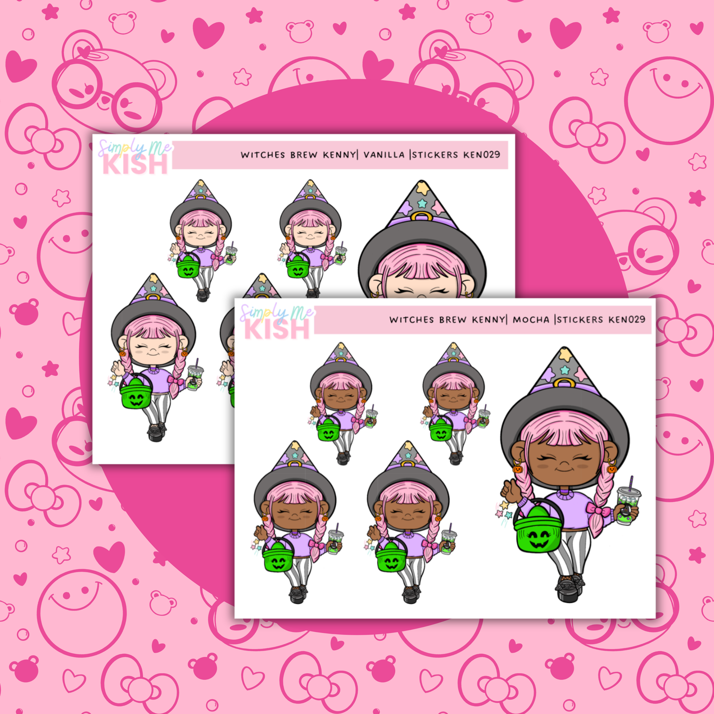 Witches Brew | Kenny Character| Decorative Stickers
