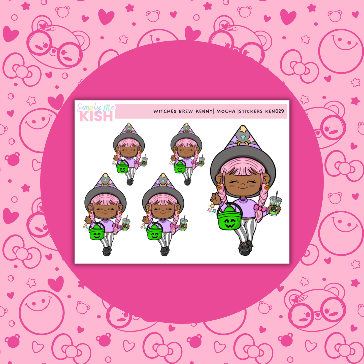 Witches Brew | Kenny Character| Decorative Stickers