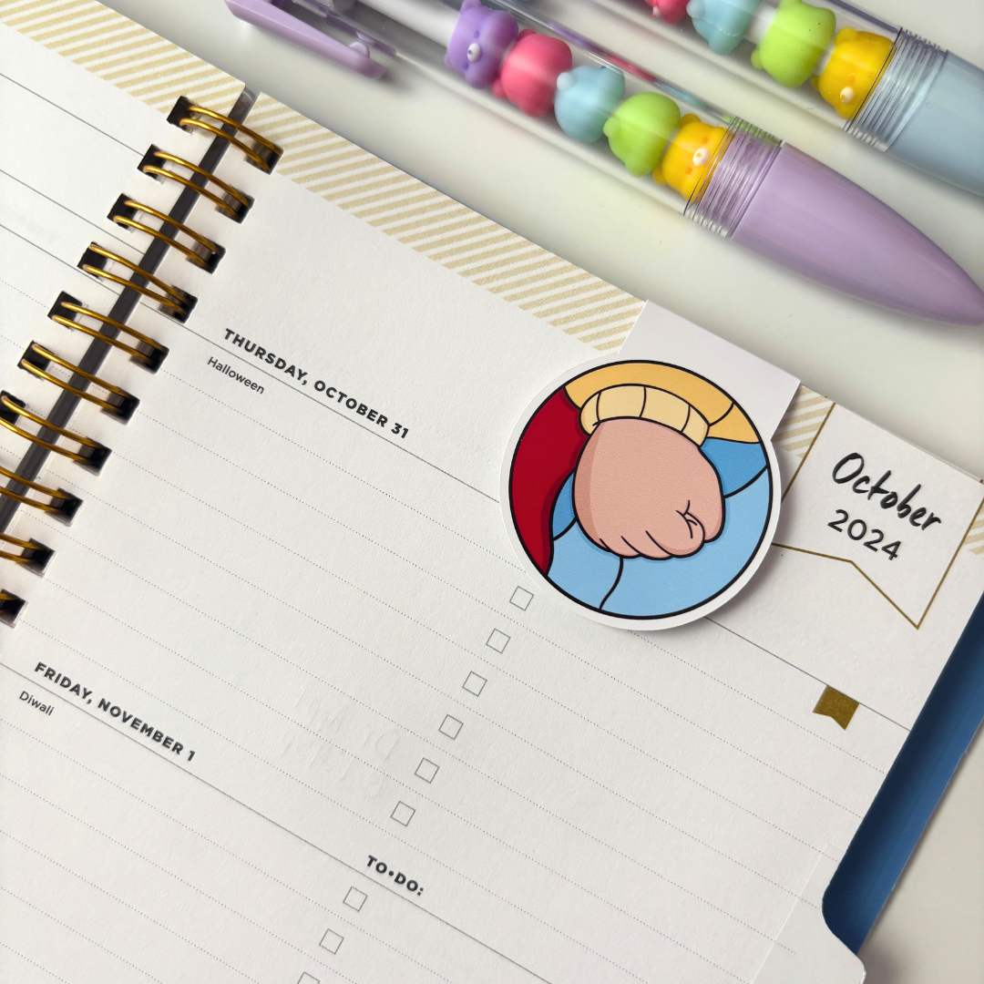 Mr Read's Fist | Magnetic Bookmark