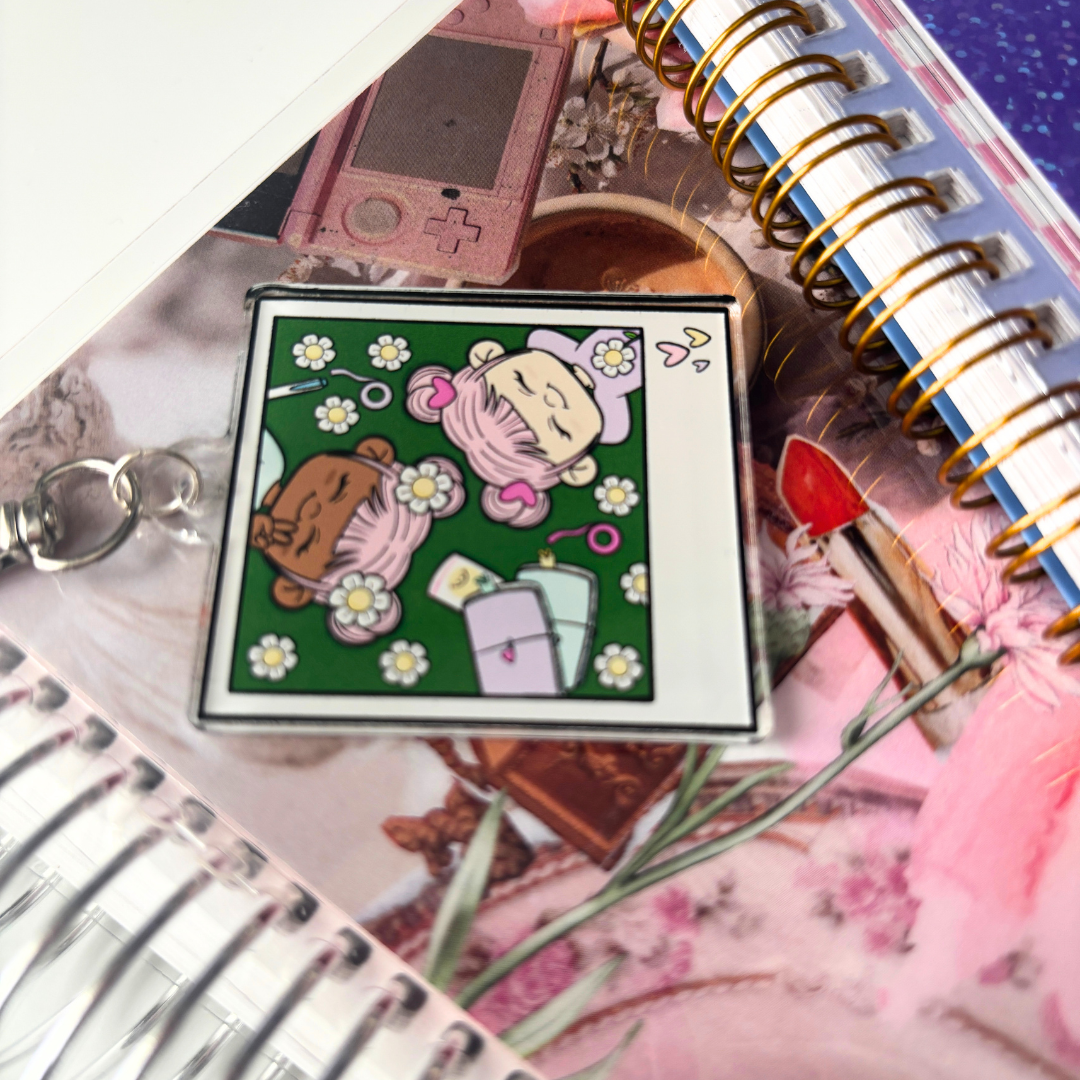 Planner Friend Polaroid Picture| Acrylic Charm