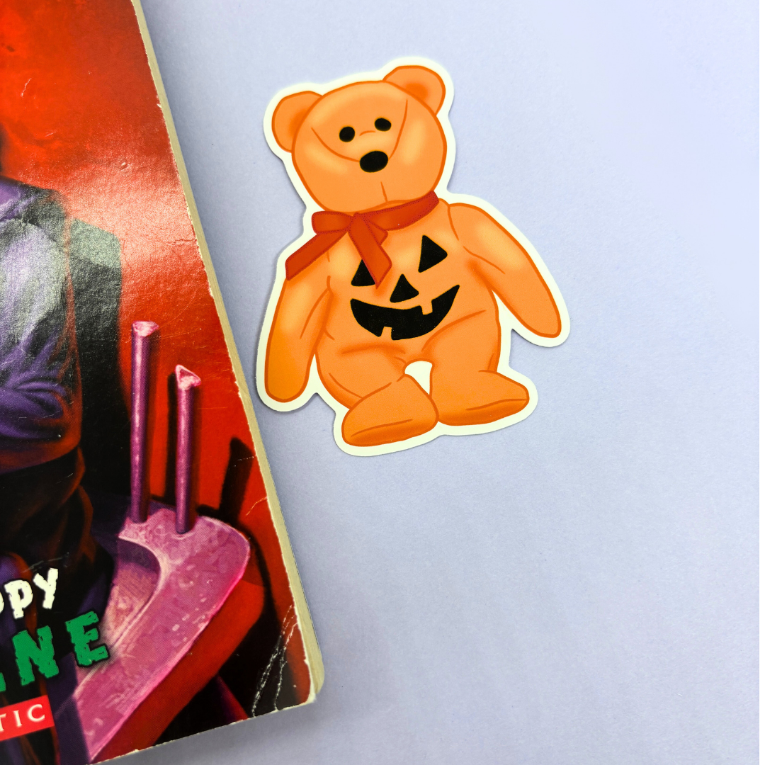 90's Halloween Plushies | Sticker Die Cut