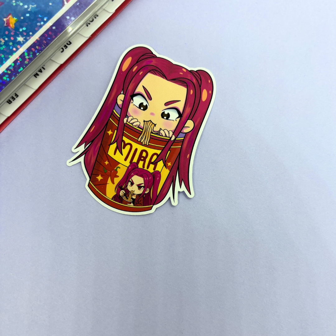 Demon Hunter's Ramen| Sticker Die Cut