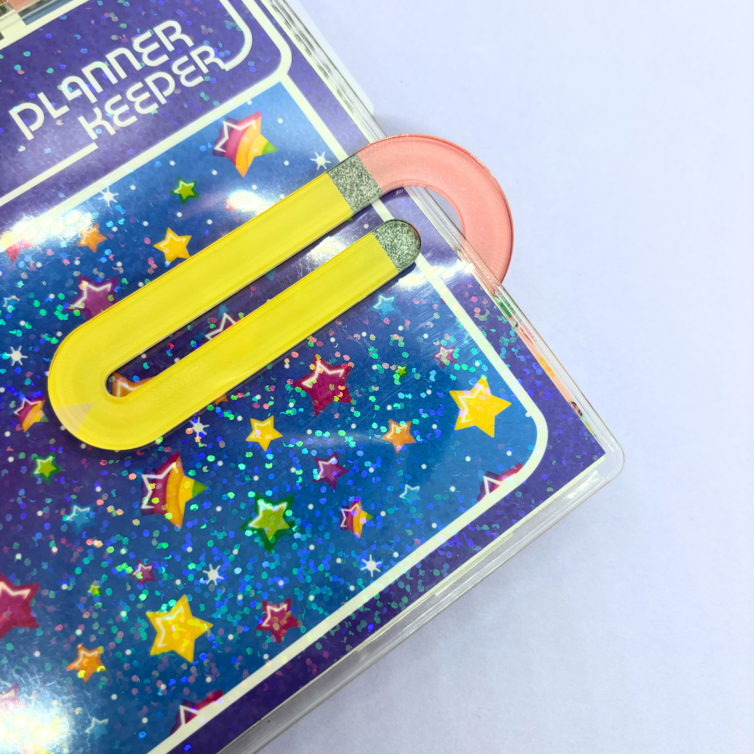 Pencil| Acrylic| Jumbo Paper Clip