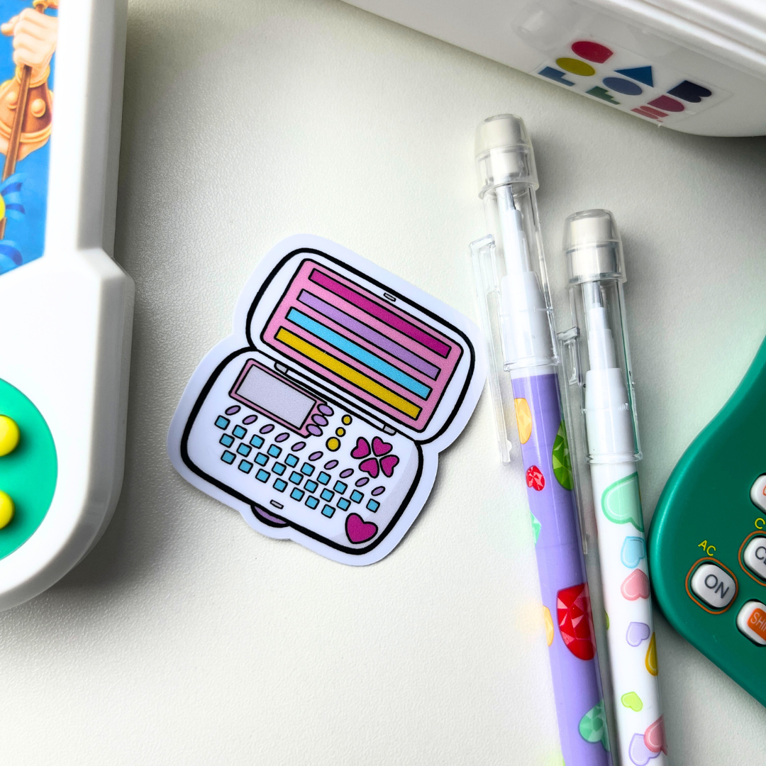 90's Electronic Diary | Waterproof Vinyl Sticker