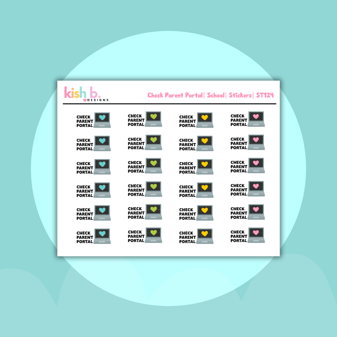 Check Parent Portal| School Stickers