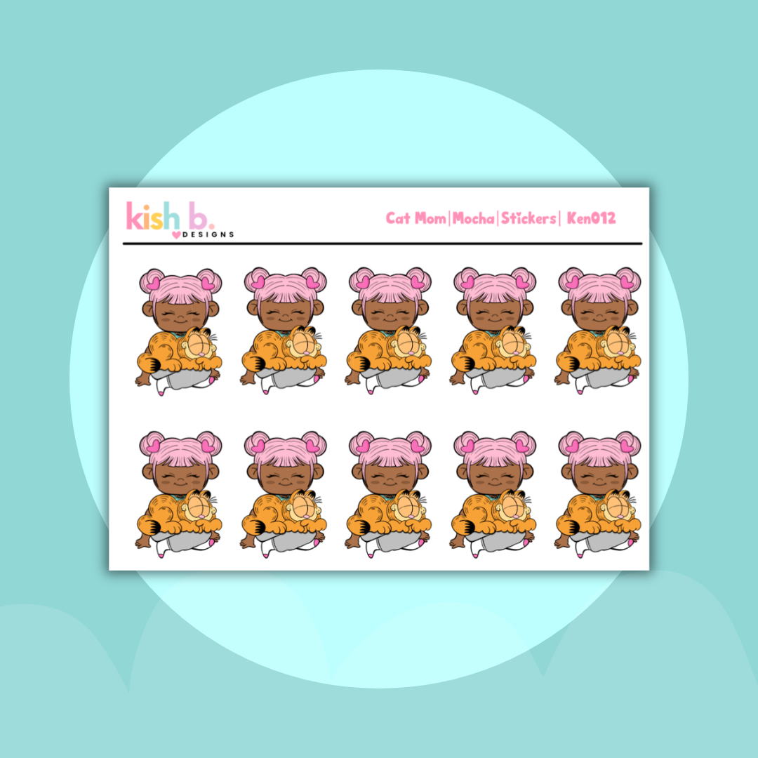 Cat Mom | Kenny|Icon| Character Stickers