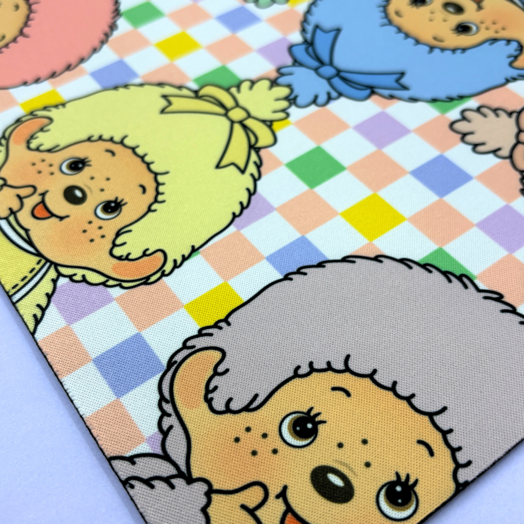 Colorful Baby Monchhi| Mouse Pad