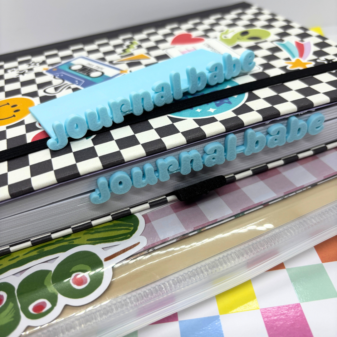 Journal Babe| 3-D| Bookmark