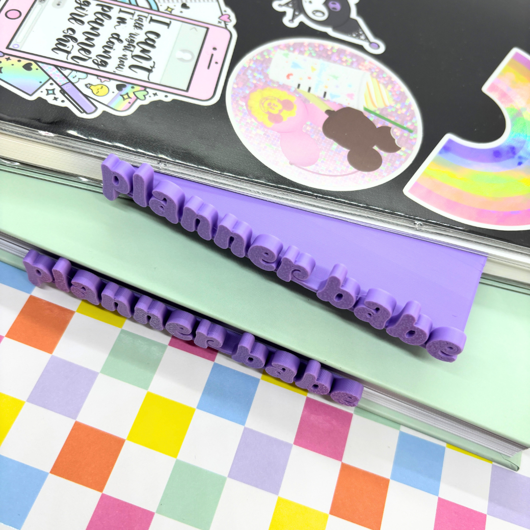 Planner Babe| 3-D| Bookmark