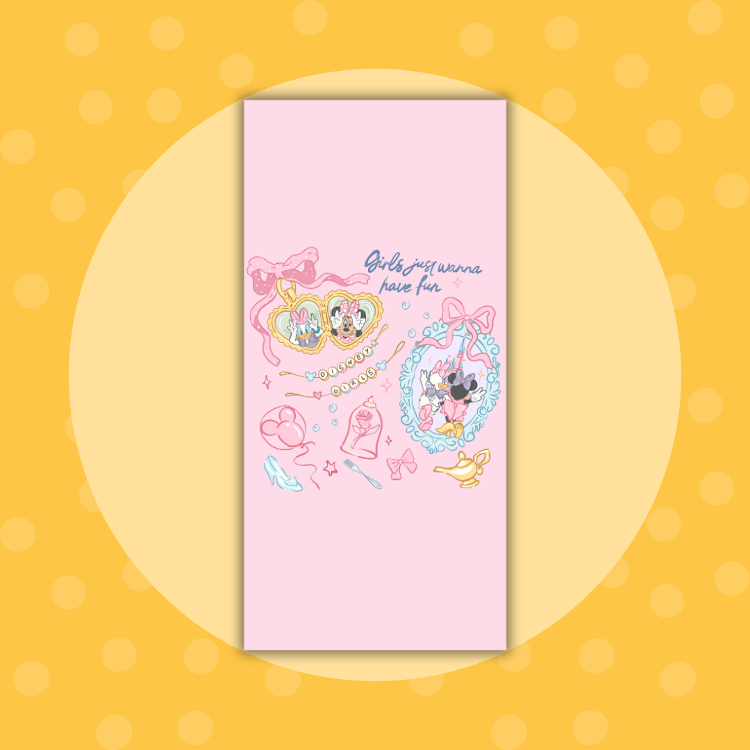 Girls Just Want To Have Fun | Hobonichi Weeks| Full Page Sticker