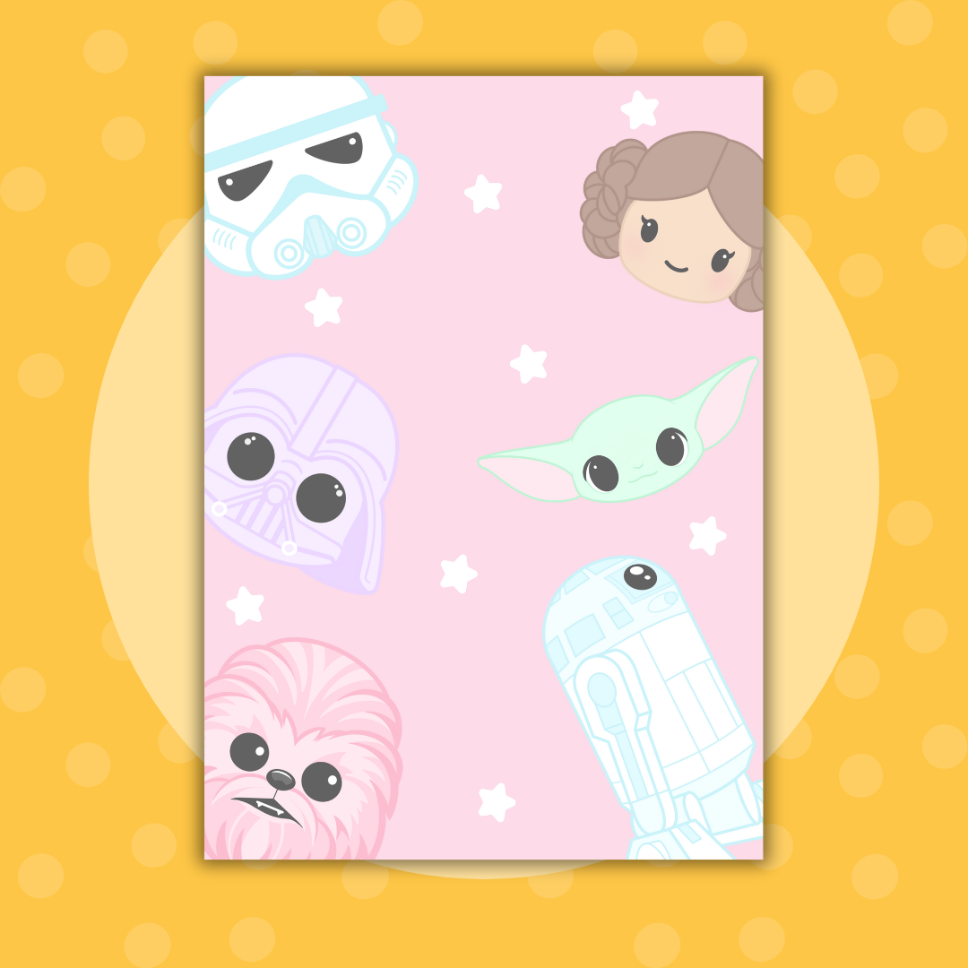 The Force | A5| Full Page Sticker