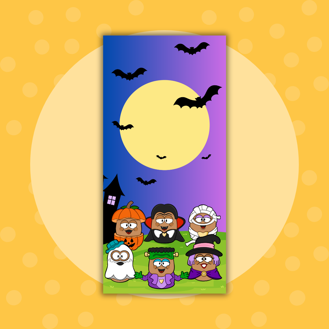 Spooky McNuggies | Weeks| Full Page Sticker