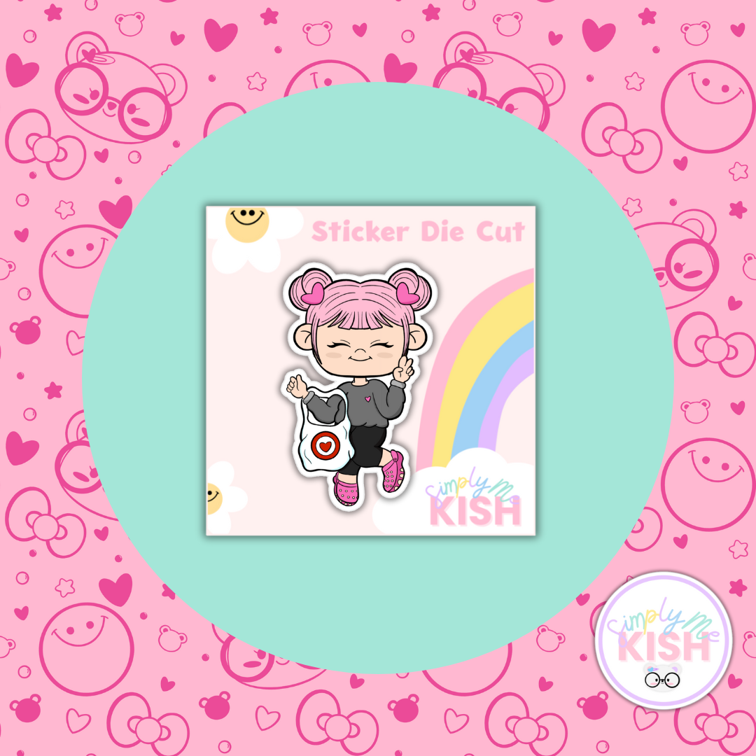 Tarjay Run | Sticker Die Cut