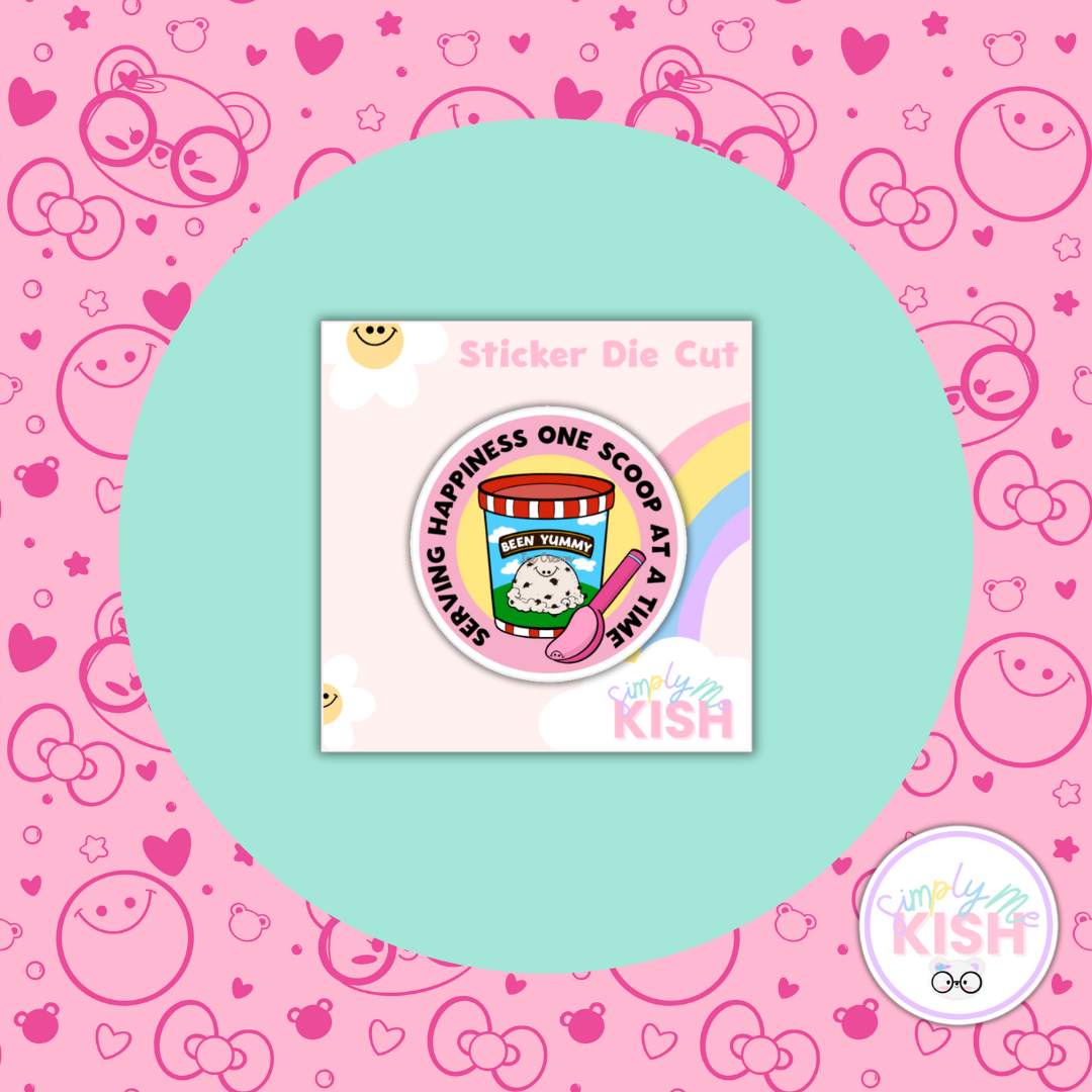 Yummy Ice Cream Collection | Sticker Die Cuts