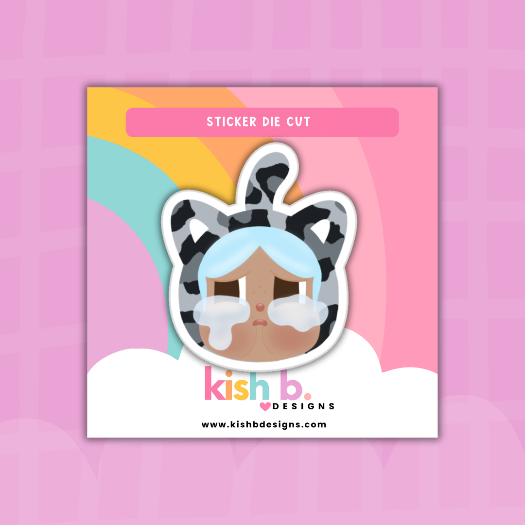 Furry Cry Baby | Sticker Die Cut(s)