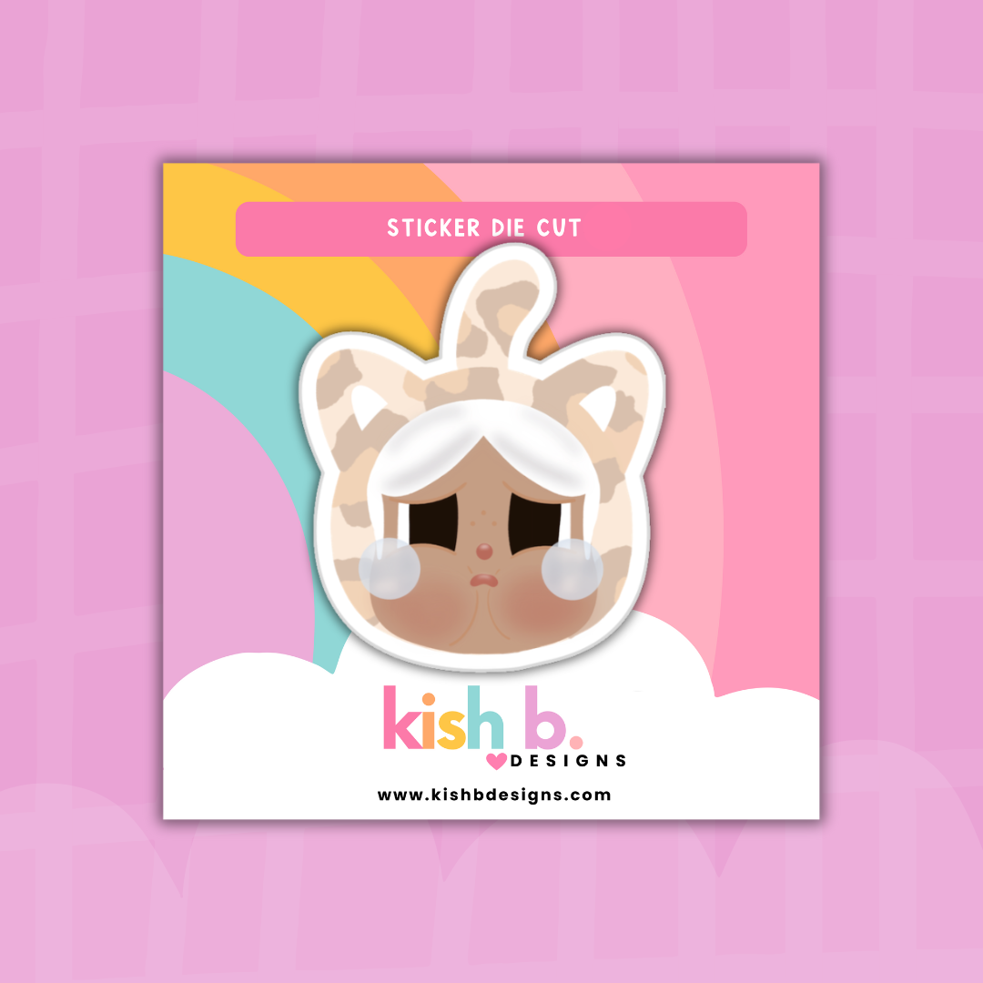 Furry Cry Baby | Sticker Die Cut(s)