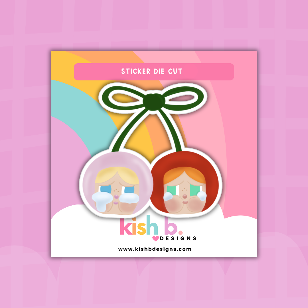 Cherry Baby| Sticker Die Cut(s)