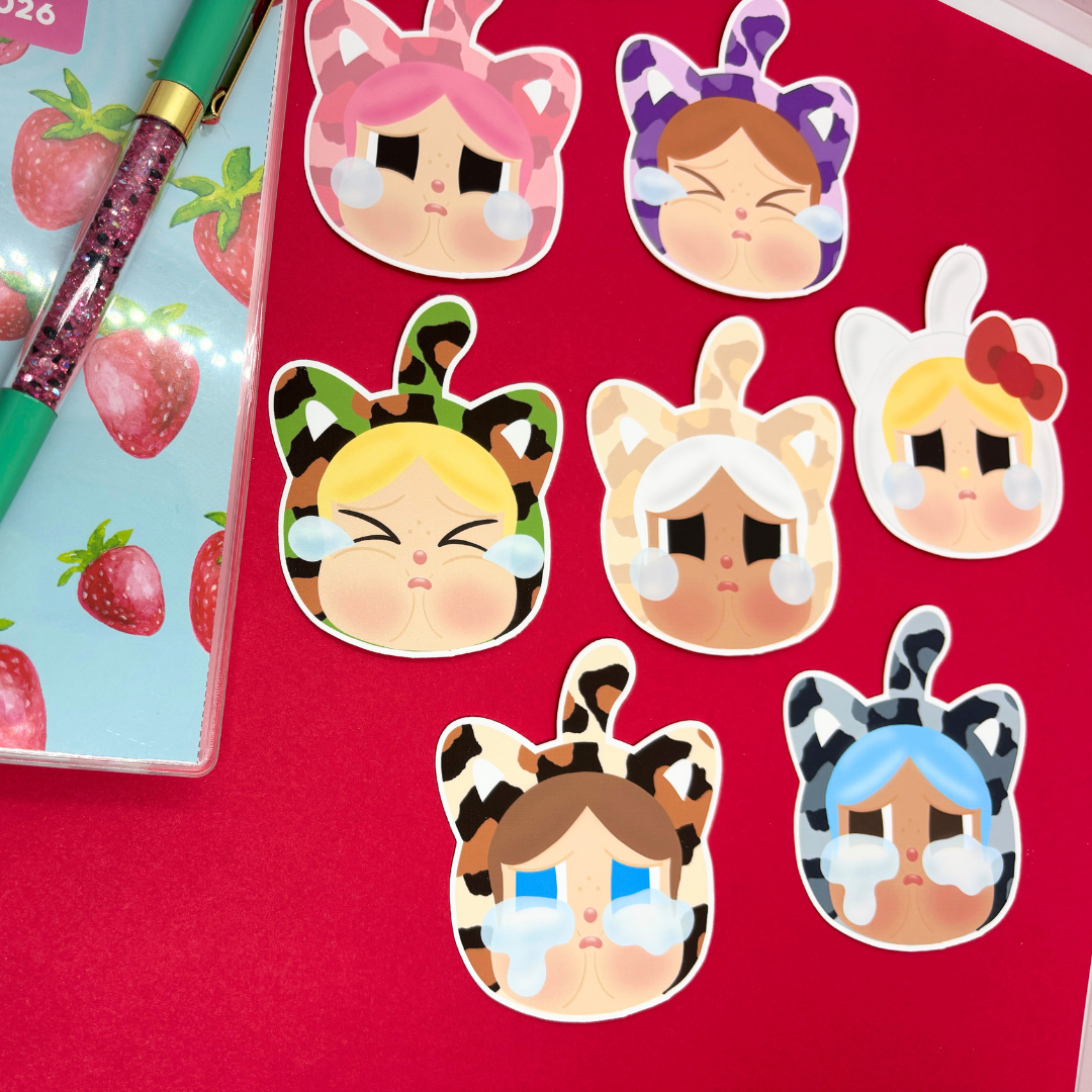 Furry Cry Baby | Sticker Die Cut(s)