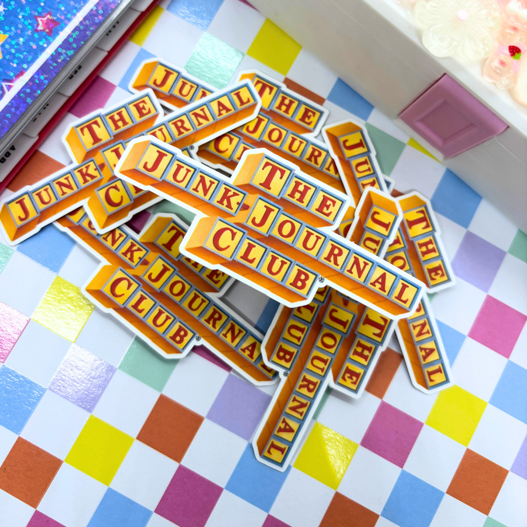 The Junk Journal Club | Sticker Die Cut