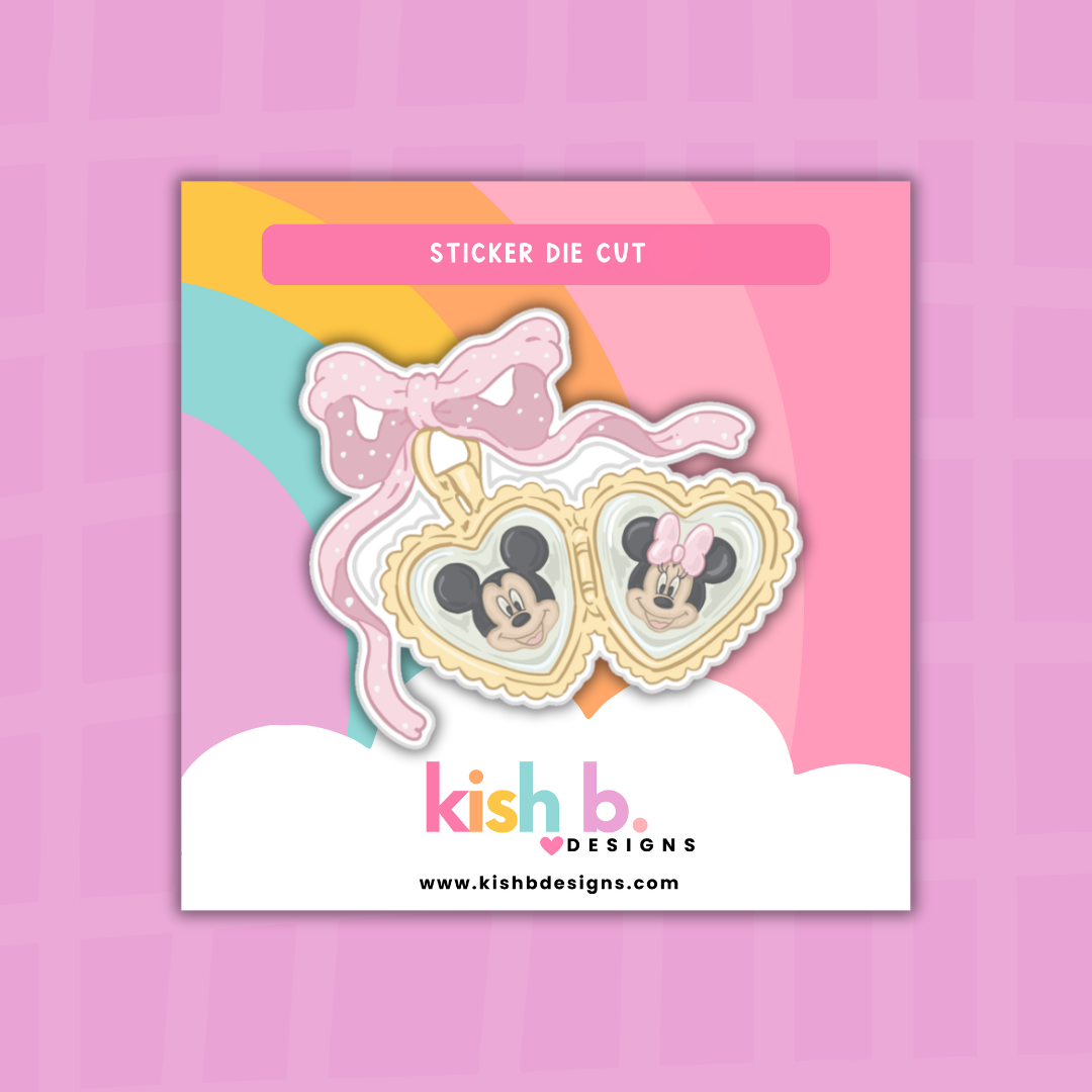 Magical Mouse Love Sticker Die Cut(s)