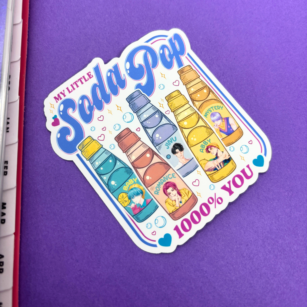 Soda Pop| Saja Boys | Sticker Die Cut