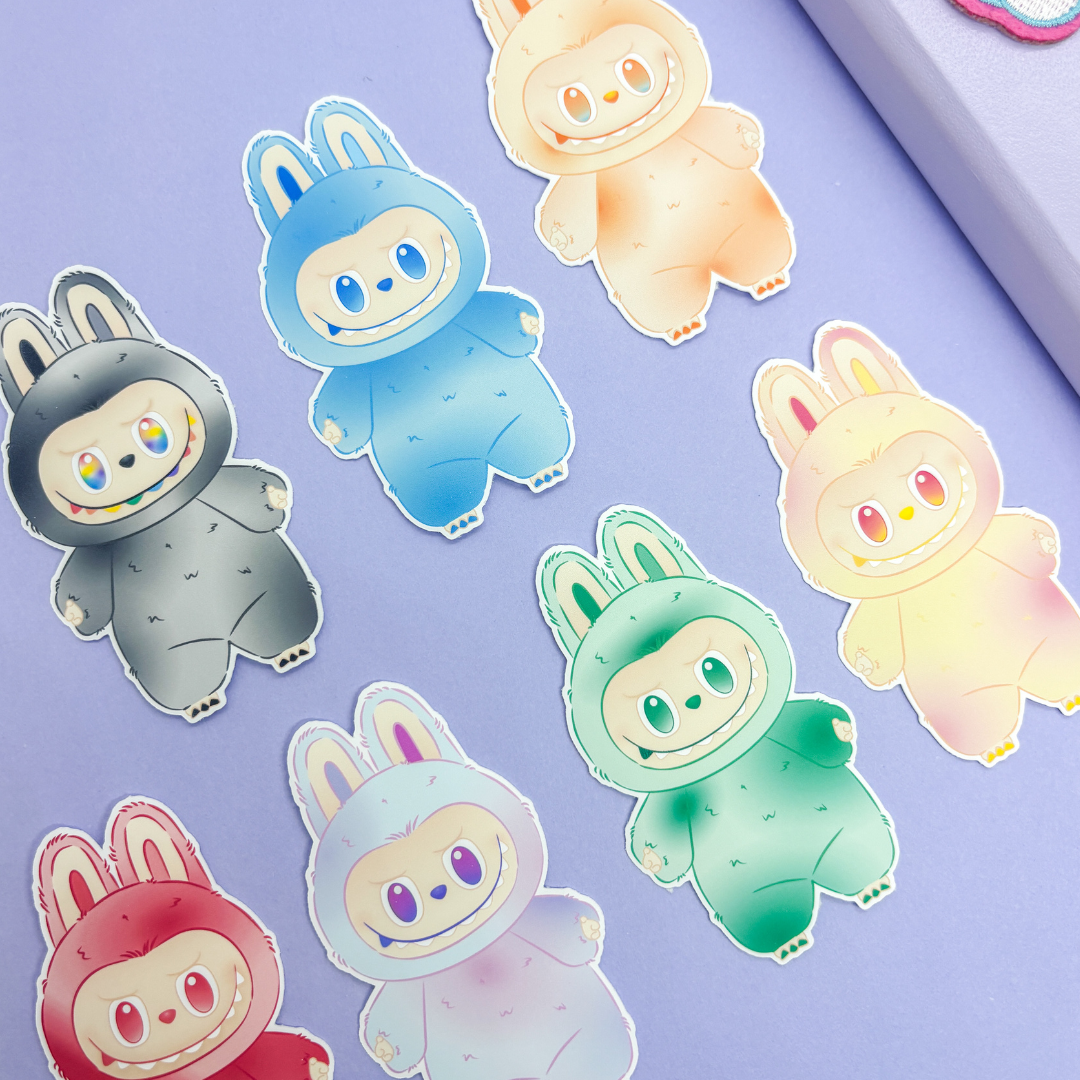 Positive Energy Monsters | Sticker Die Cut(s)