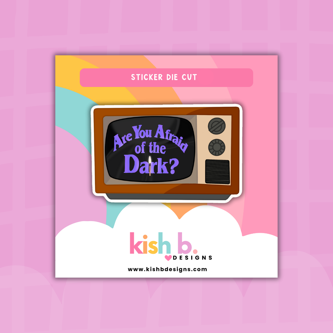 90's Nick Kid TV Show | Sticker Die Cut