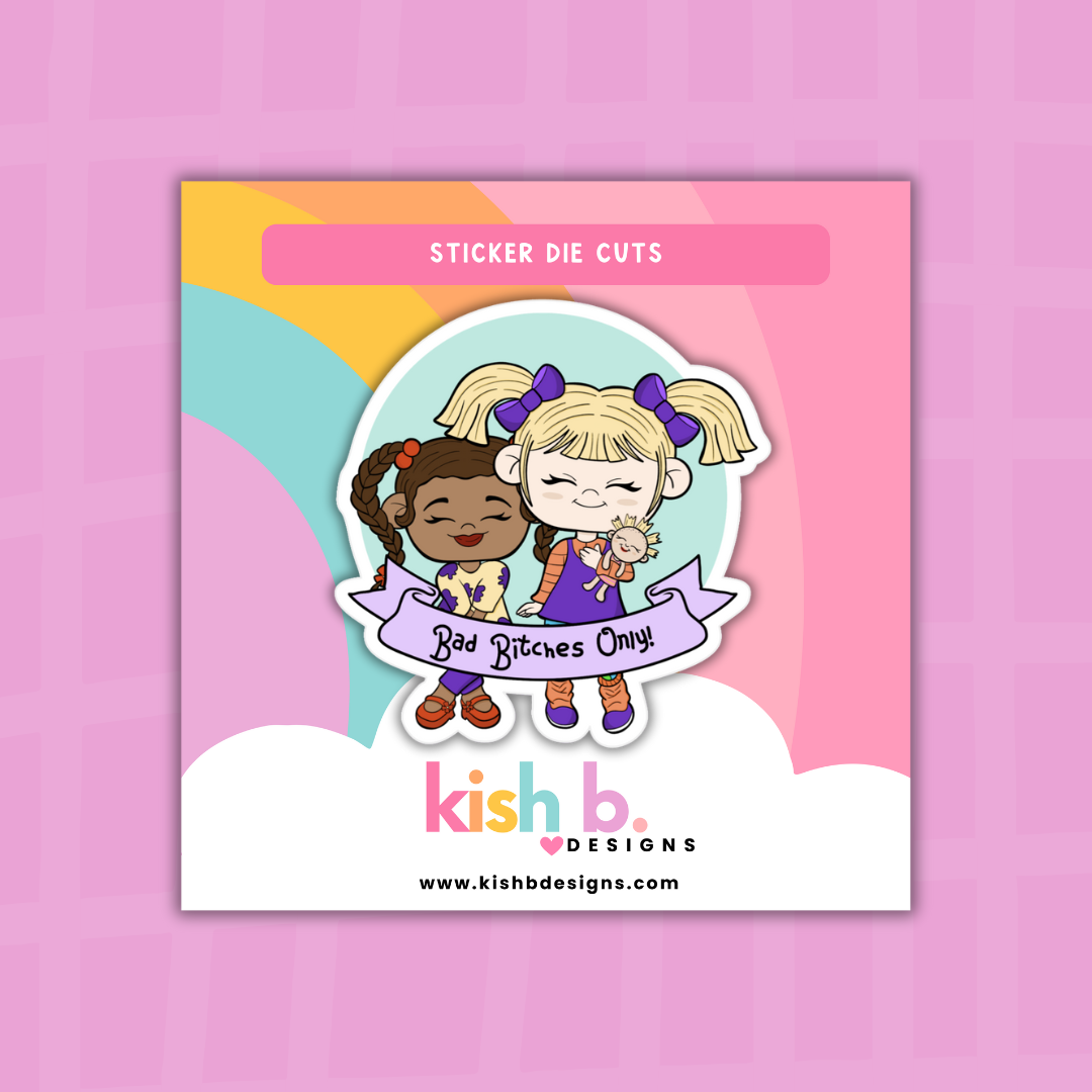 90's Bad Girls | Sticker Flake