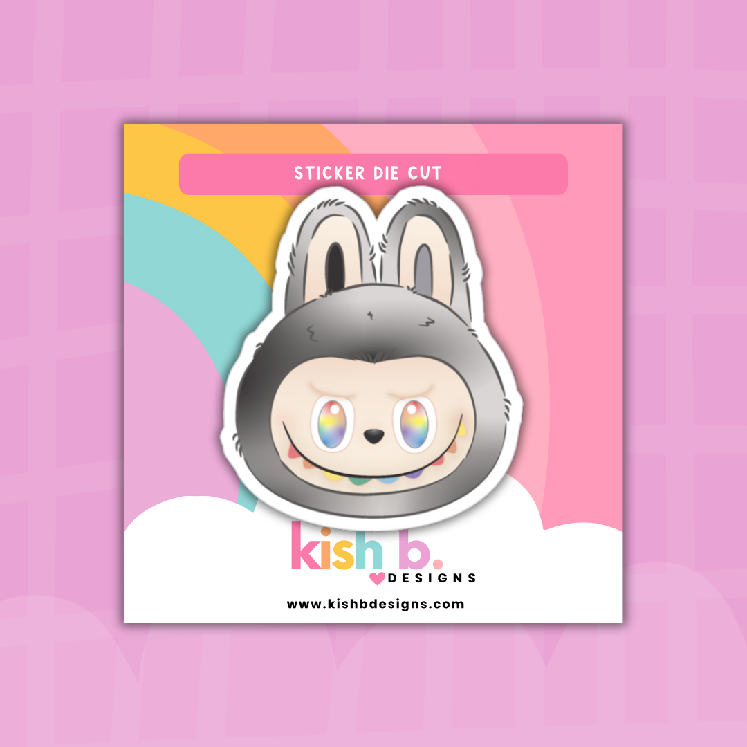 Positive Energy Monster Faces | Sticker Die Cut(s)