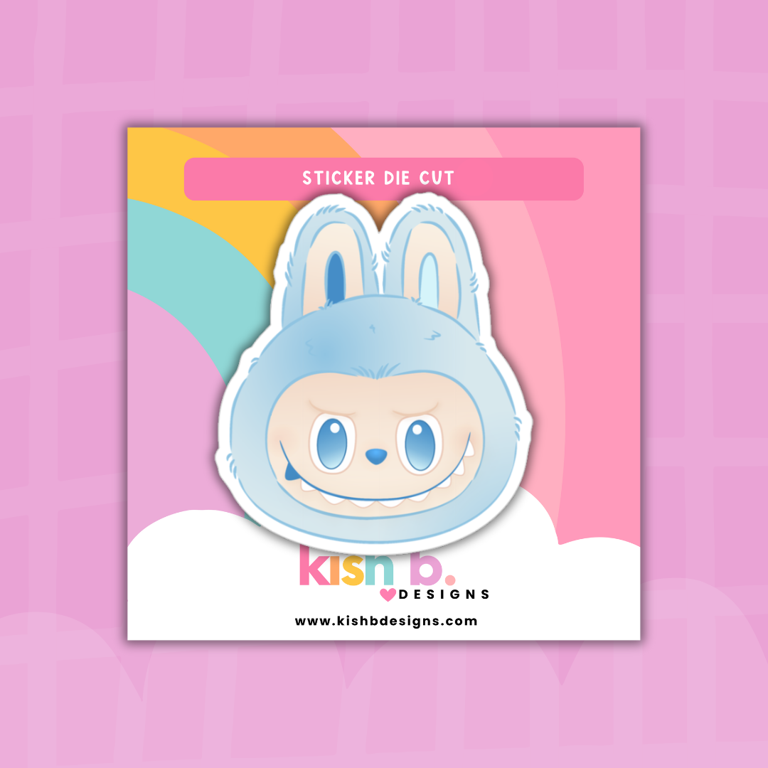 Positive Energy Monster Faces | Sticker Die Cut(s)