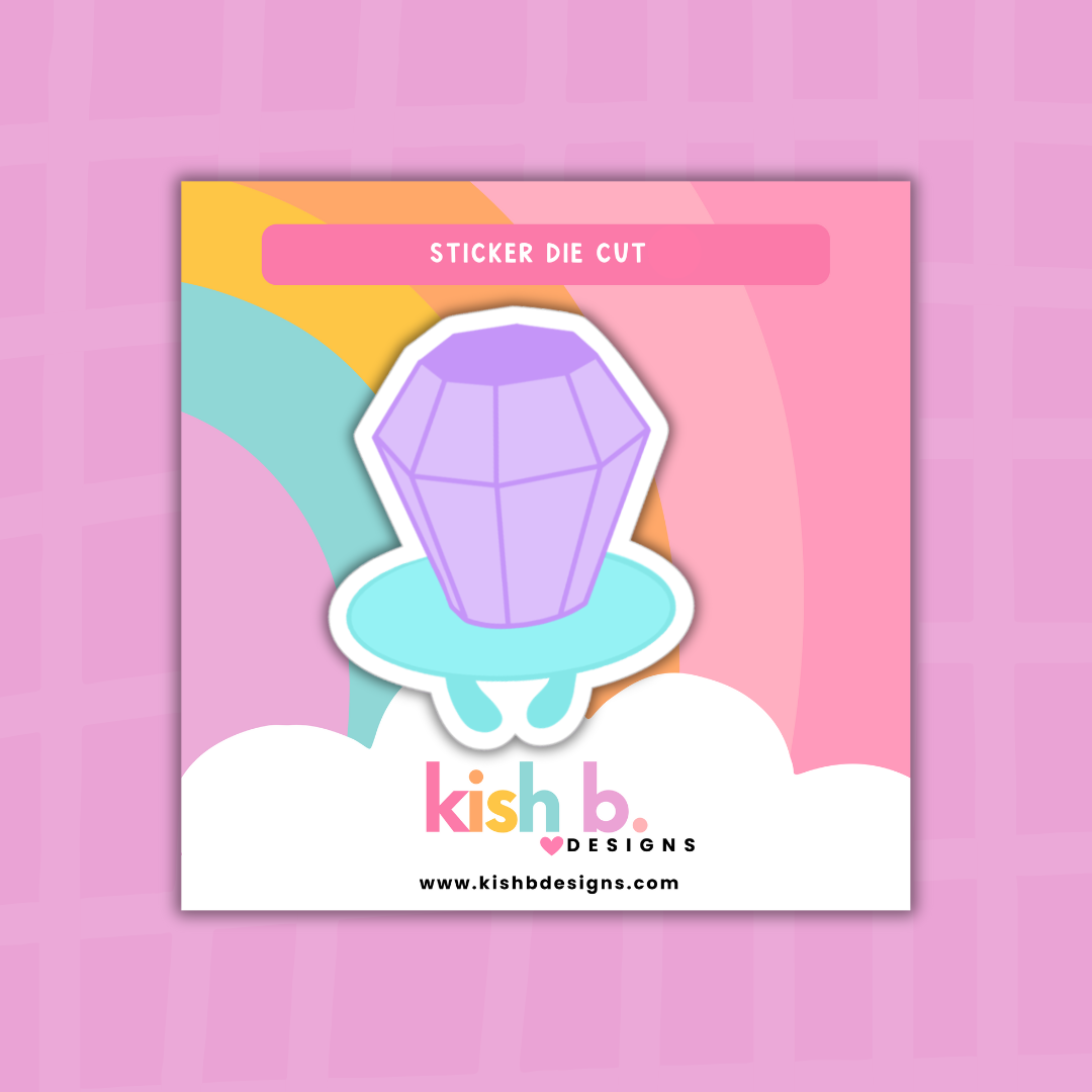 Candy Ring| Sticker Die Cut