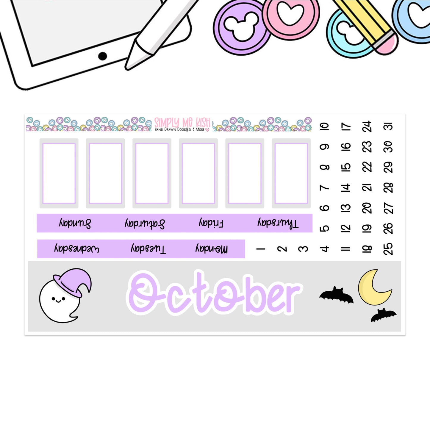 October Hobo Cousin Monthly Kit (A5)