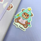 Beary Bookmas| Sticker Die Cut