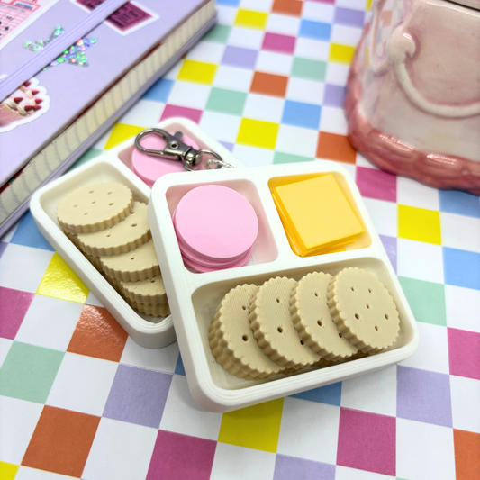 Girl Dinner | Bag Charm | 3D Printed|