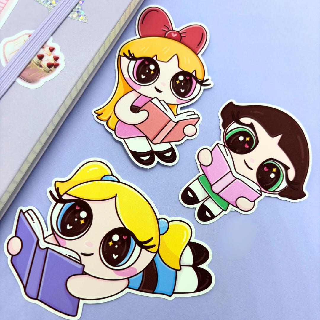Power Book Girls | Sticker Die Cut