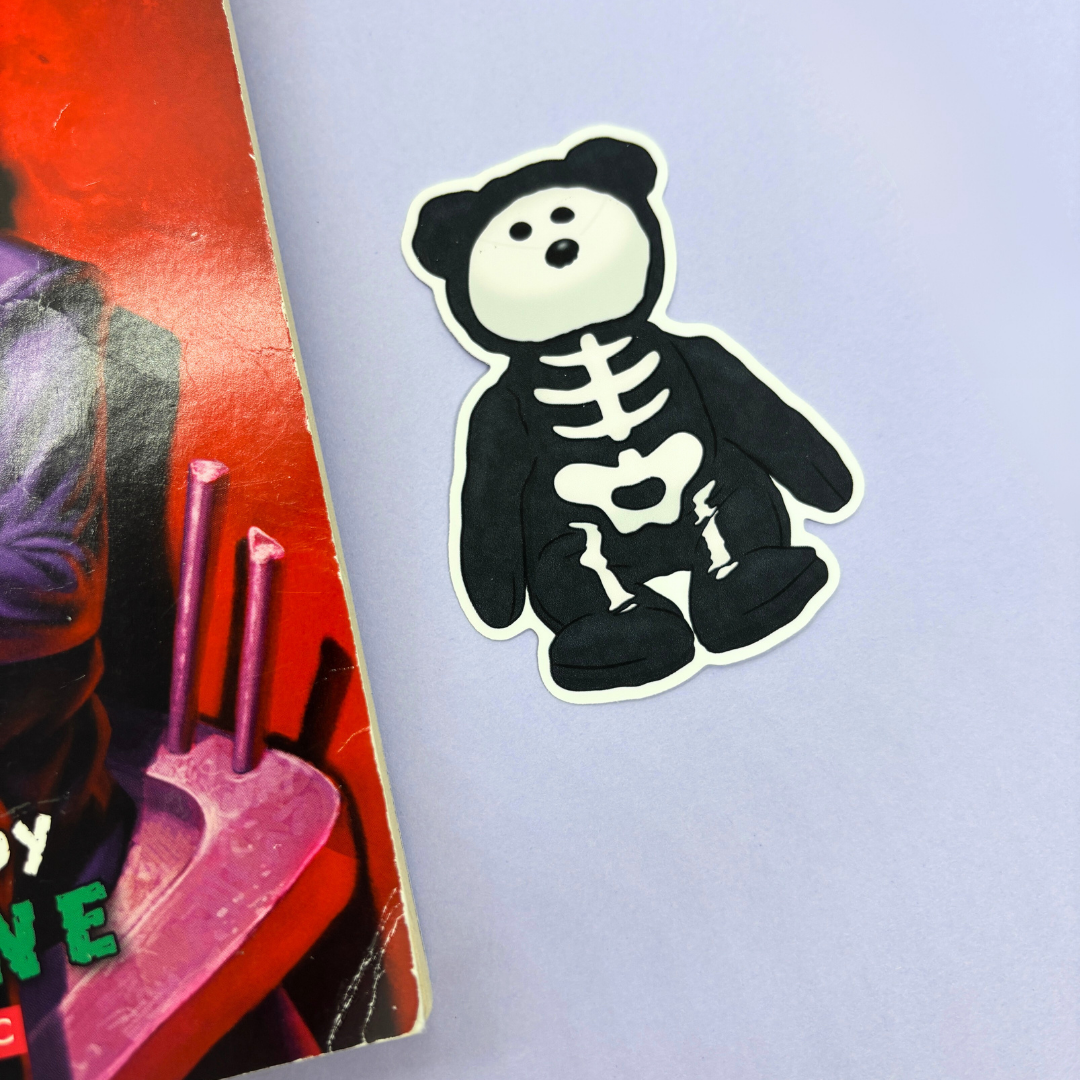 90's Halloween Plushies | Sticker Die Cut