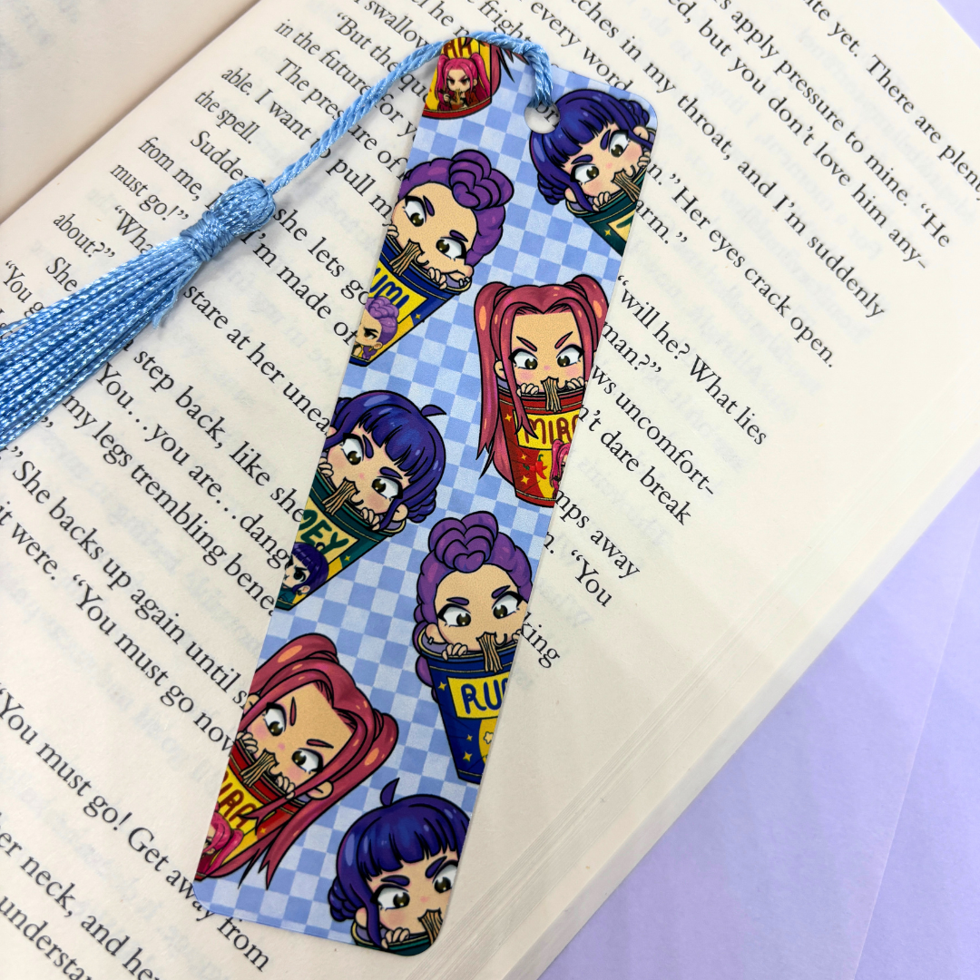 Demon Hunter's  Ramen| Metal | Standard Bookmark