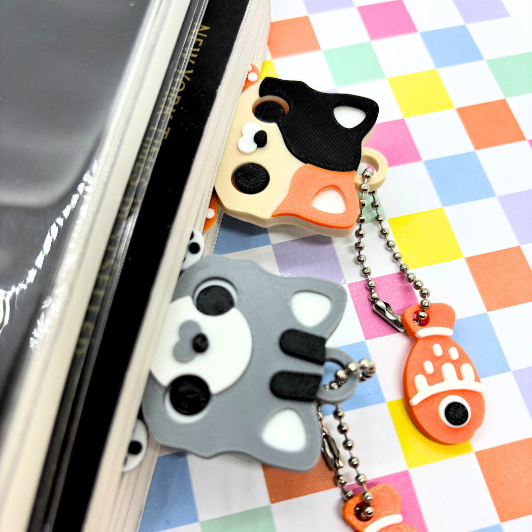 Kitty Peek-a-Boo| Bookmarks |3D Printed