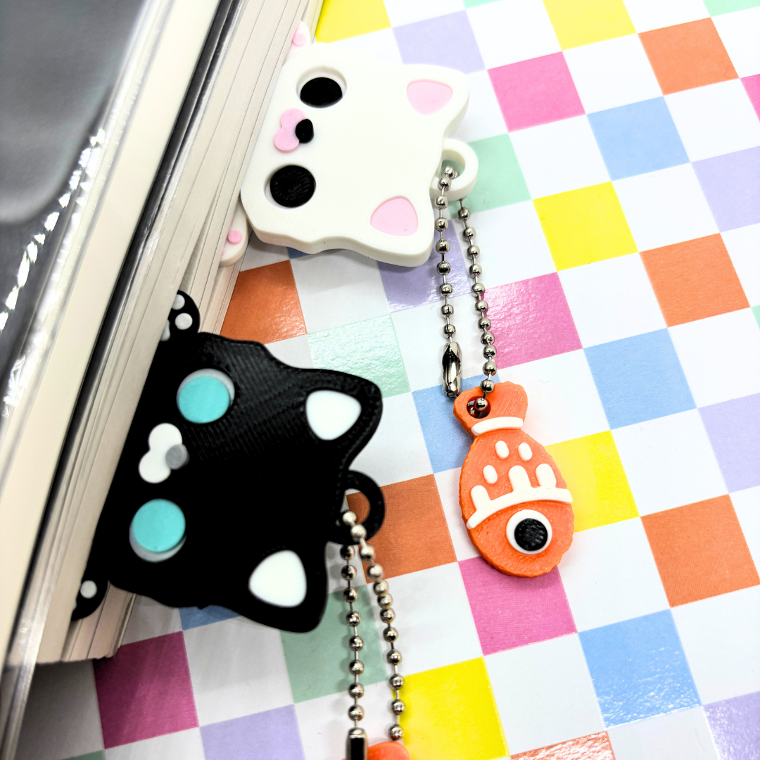 Kitty Peek-a-Boo| Bookmarks |3D Printed