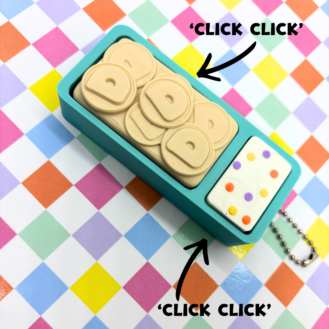 90's Cookie Dunkers | Fidget Clicker|Bag Charm(s)