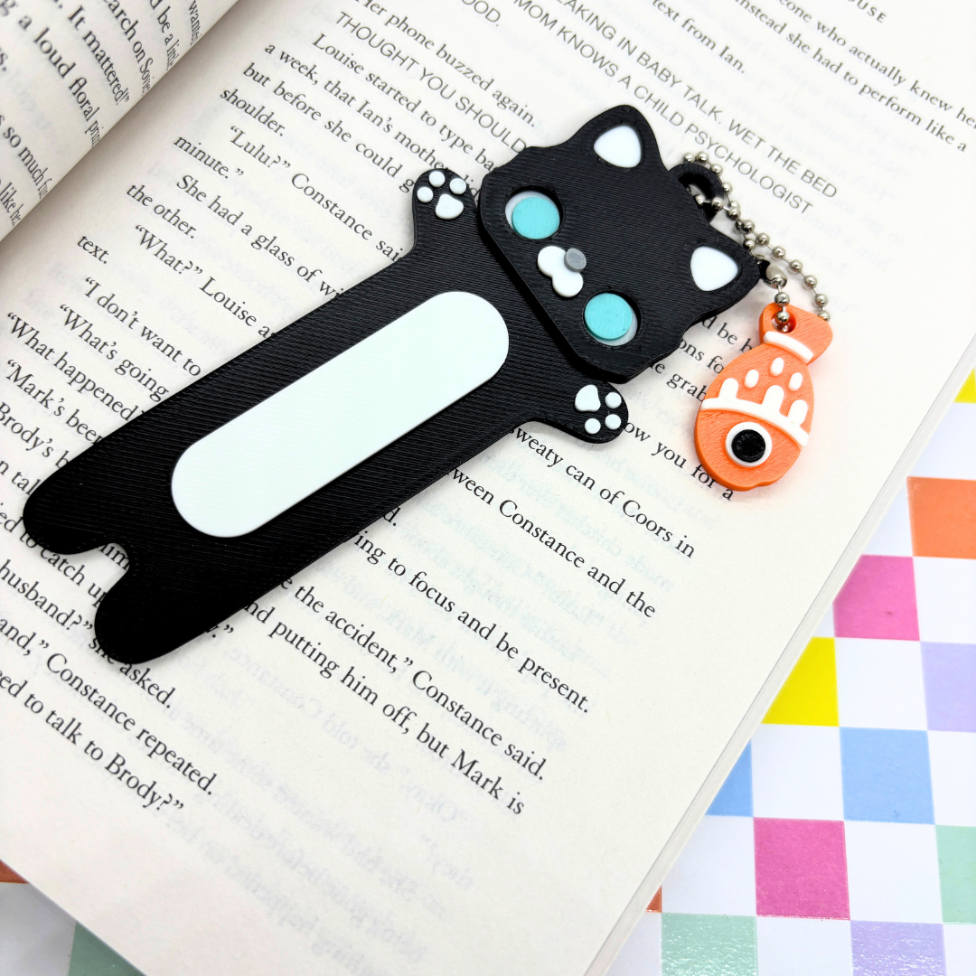 Kitty Peek-a-Boo| Bookmarks |3D Printed