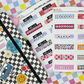 Hello Monthly  |Journal| Sticker Sheet