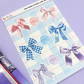 Bow Ribbon |Journal| Sticker Sheet