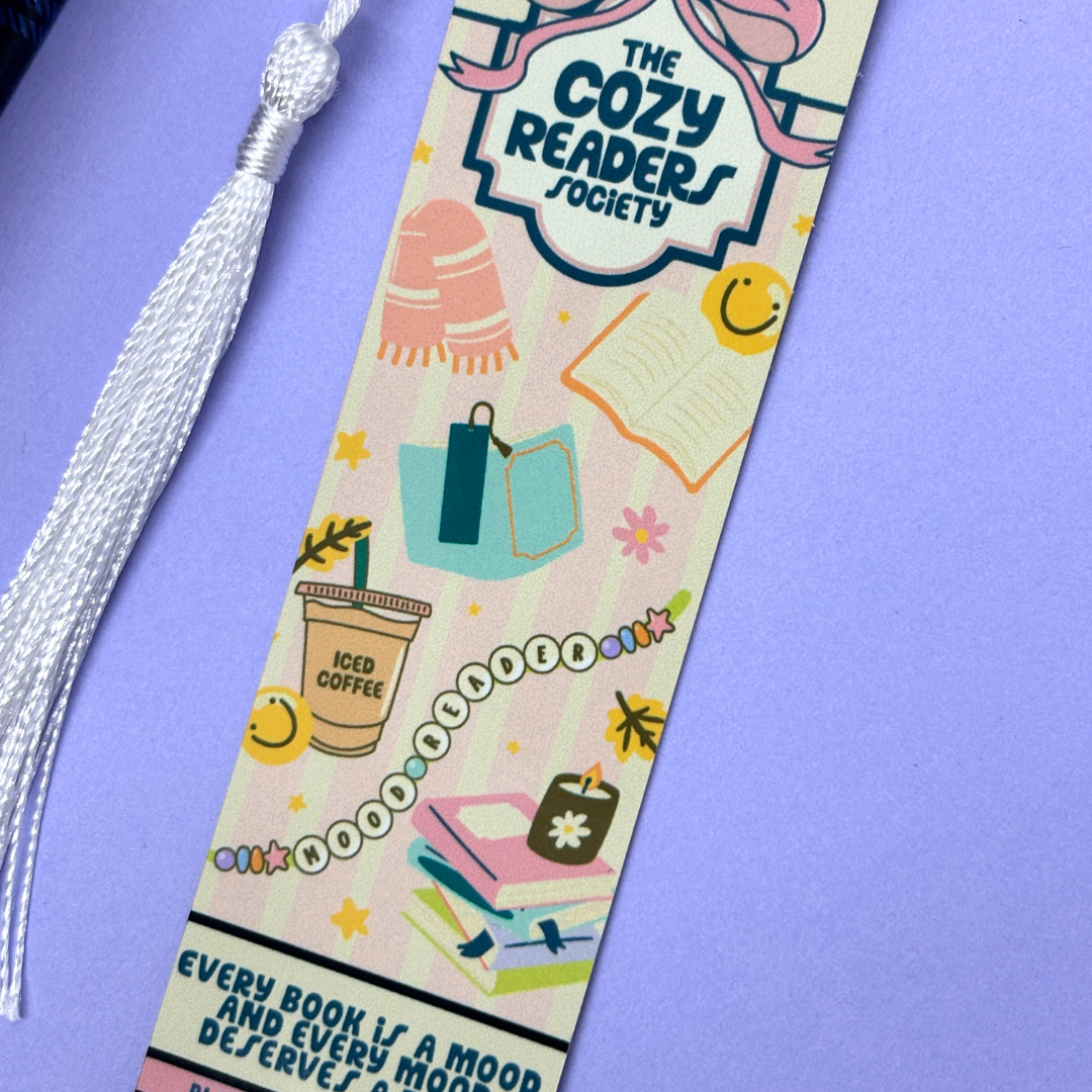The Cozy Reader Society | Metal | Standard Bookmark