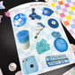 The Blues |Journal| Sticker Sheet