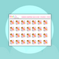 Dunkin| Takeout Bag| Doodle| Icon| Stickers