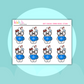 Hot Cocoa Emma Bear | Sticker Sheet