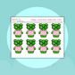 Zombie |Scare Bear | Emma Bear| Decorative | Stickers