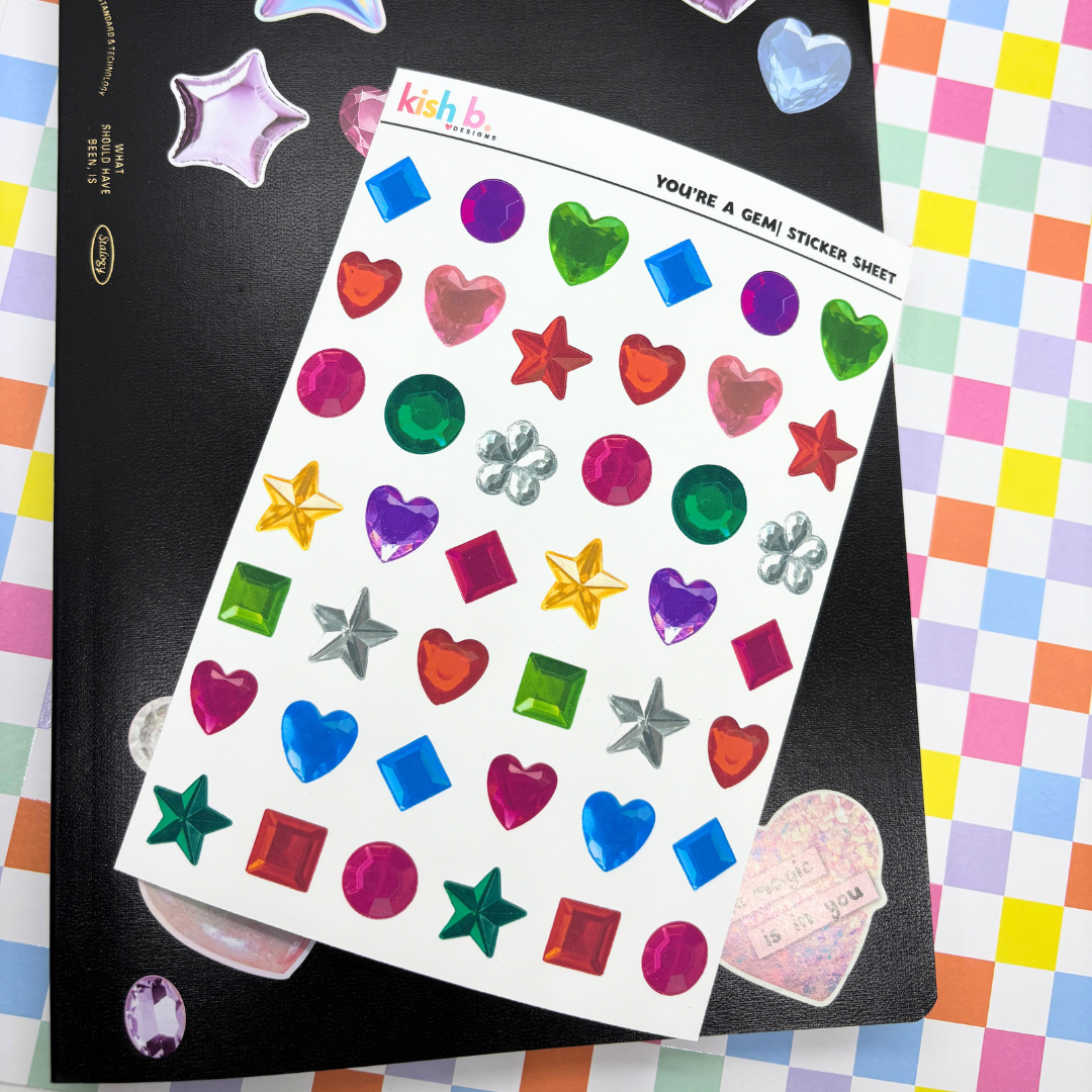 You're a Gem |Journal| Sticker Sheet